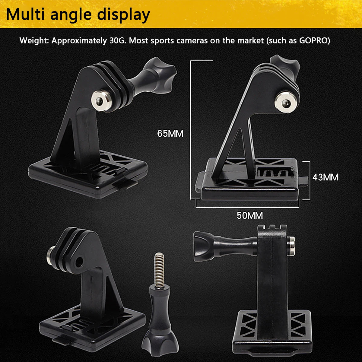Tactical Helmet Mount for Gopro Hero Action Camera ARM Mount NVG Helmet Base Bracket Outdoor Sports Hunting Accessories