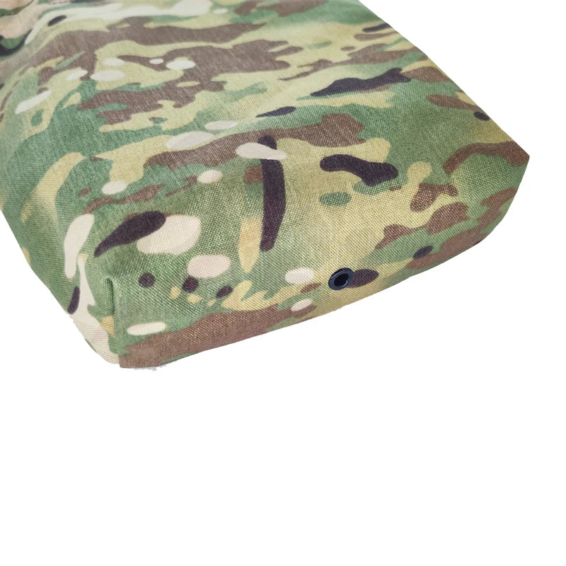 Tactical Dump Pouch Multicam Airsoft EDC Molle Foldable Pouch Gear Lower Hanging Recycling Storage Magazine  Abdominal Bag