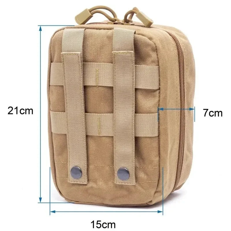 Tactical Waist Bag Military Molle EMT Quick Release First Aid Kit Medical Camping Hunting Accessories EDC Pack Outdoor Survival