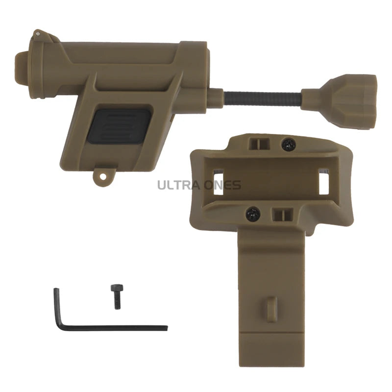 Tactical Helmets Flashlight Multifunctional Personal Lighting System Charge Light Hunting Shooting Green Blue Red IR LED Lamp