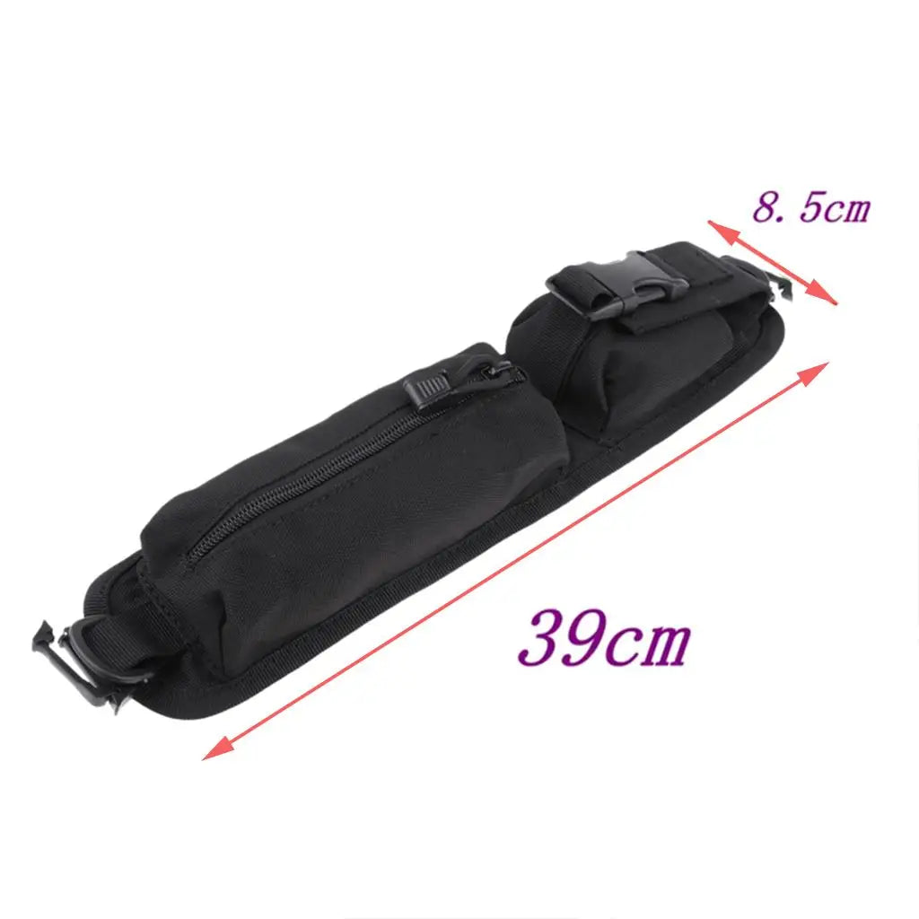 Phone Pouch Nylon Molle Compact Bag Clip on Pack Utility Pouches for Backpack Strap Outdoor Use