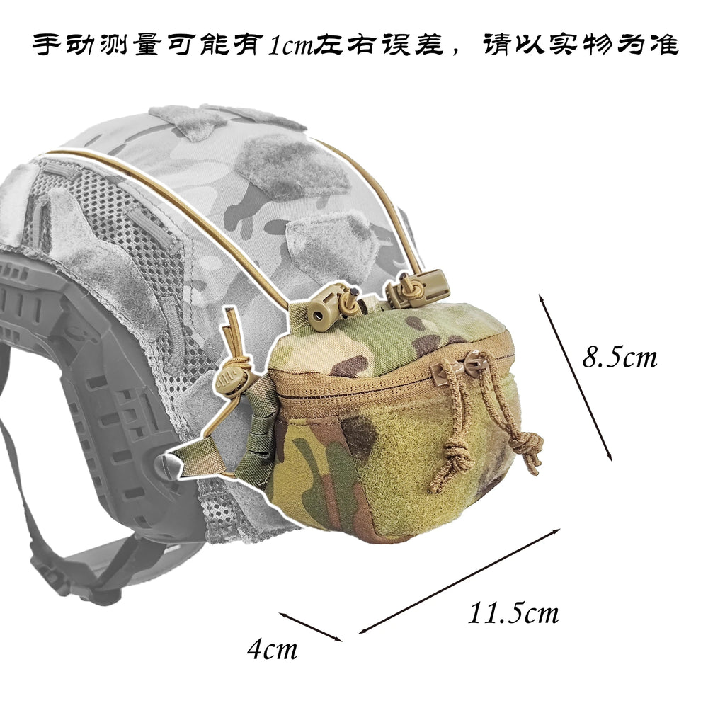 Tactical Raiders SC style helmet battery pack storage bag