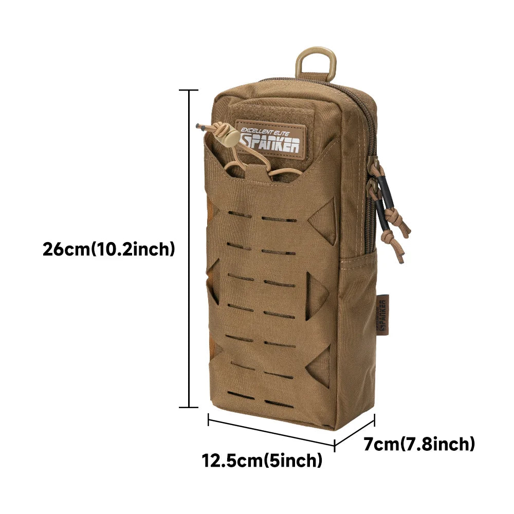 Tactical Molle Pouch Waist Bag Outdoor Men EDC Tool Bag Utility Gadget Organizer Vest Pack Water Bottle Bag Phone Case