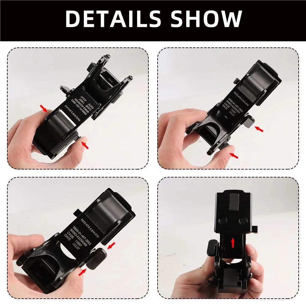 NVG PVS-14 PVS-7 Night Vision Monocular Night vision Helmet Holder Bracket MICH FAST M88 Helmet Mount Kit For Rhino