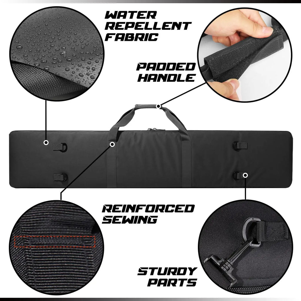 120cm Rifle Bag Tactical Rifle Case Shotguns Airsoft Gun Bag Hunting Backpack Weapons Transport Case for for Shooting Range Bag