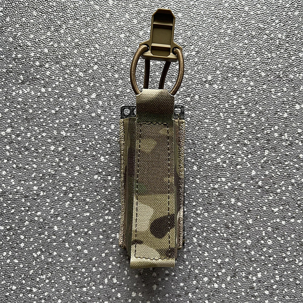 【Tactical Raiders】PM-004 Ferro style 9mm single magazine pouch Single Elastic Pistol tactical