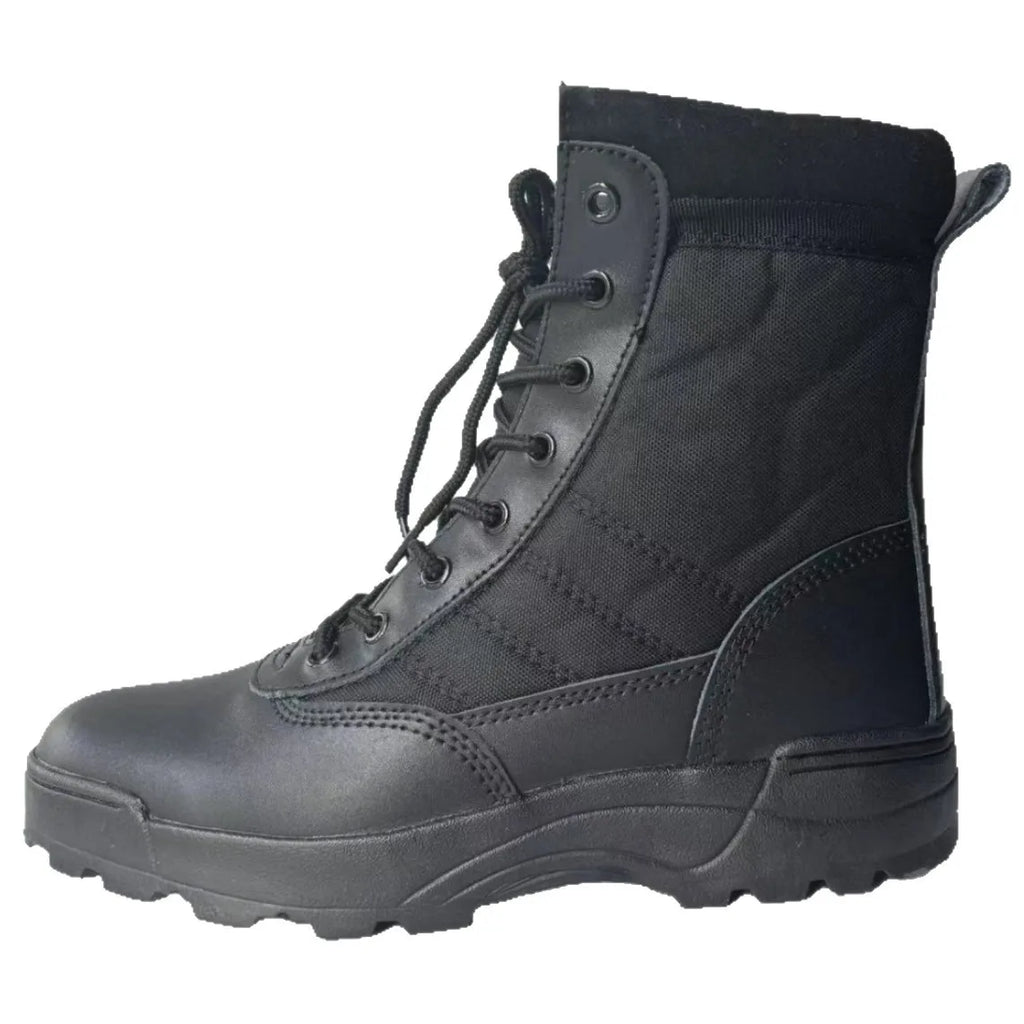 Men's High Top Tactical Combat Boots Breathable for Desert Jungle Terrain Military Training Hiking Outdoor Footwear