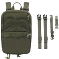 Tactical Backpack Panel Hydration Bag Medical Pouch for Airsoft Molle Vest Plate Carrier Chest Rig Back Pack Foldable/Expandabl