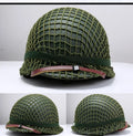 Military Fan CS Field Equipment Outdoor Sports M1 Double Layer Steel Helmet Tactical Helmet/foreign Military Helmet