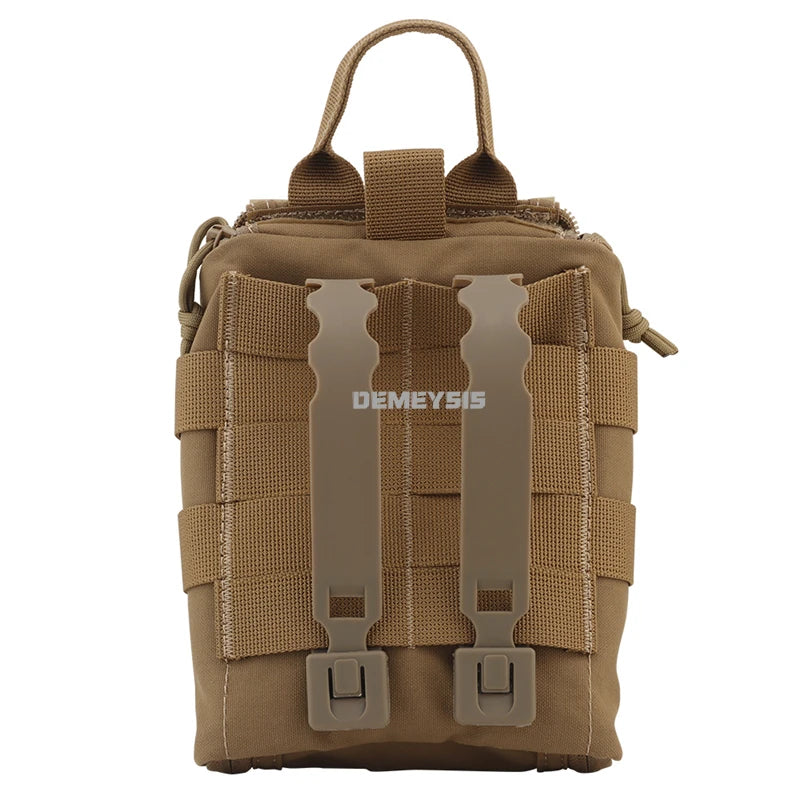 Tactical CS Medical Bag MOLLE First-aid Kit Survival Outdoor Hunting Emergency Bag Camping Kit Airsoft Combat Wargame EDC Pouch