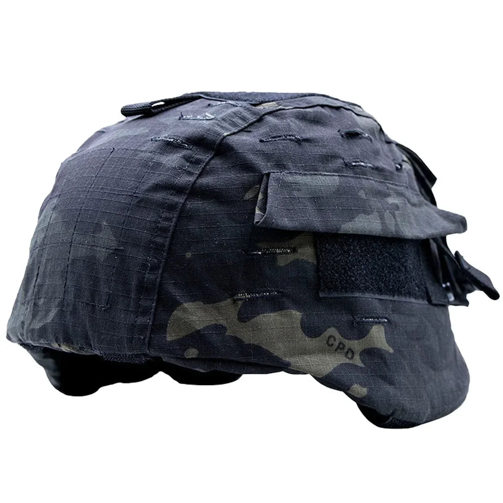 Helmet Camouflage Cover For MICH 2000 Helmets CS Games Outdoor Gear Accessories AbrasionResistant WaterSplashing Velcro System