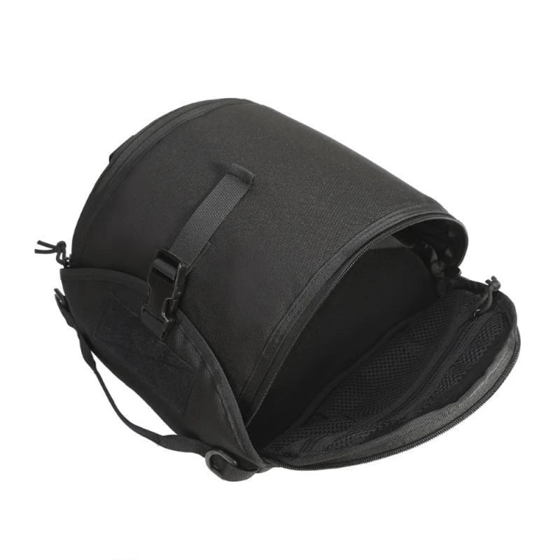 Military Helmet Bag Tactical Molle Airsoft Helmet Padded Storage Bag MICH Fast Mask Carrying Pack Bike Gear for Sports Hunting