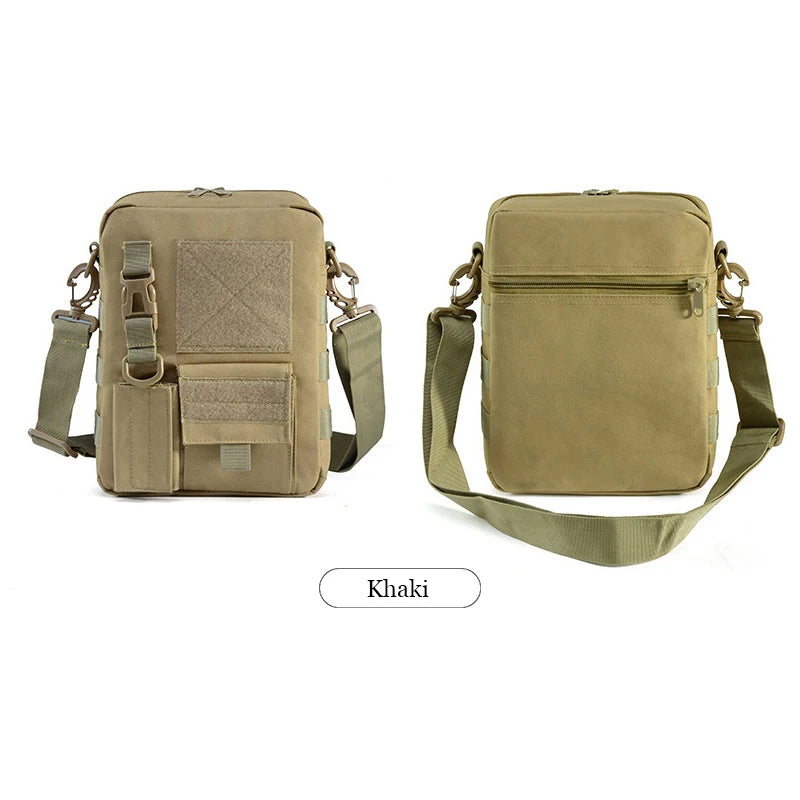 Multifunction Messenger Bag Men EDC Pack Outdoor Sport Hiking Hunting Working Tools Mobile Phone Pouch