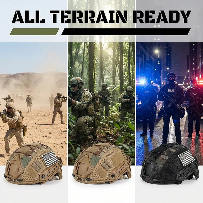 Universal Tactical Helmet Memory Foam Pad Set – Protective Cushion Inserts for FAST/MICH/ACH/USMC/PASGT Helmets
