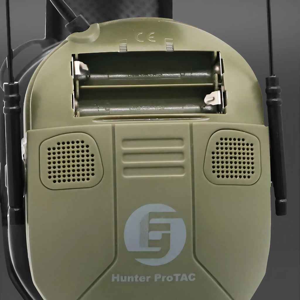 Professional Tactical Headphones with Active Noise Reduction Sound Isolation for Shooting Training and Safety Use