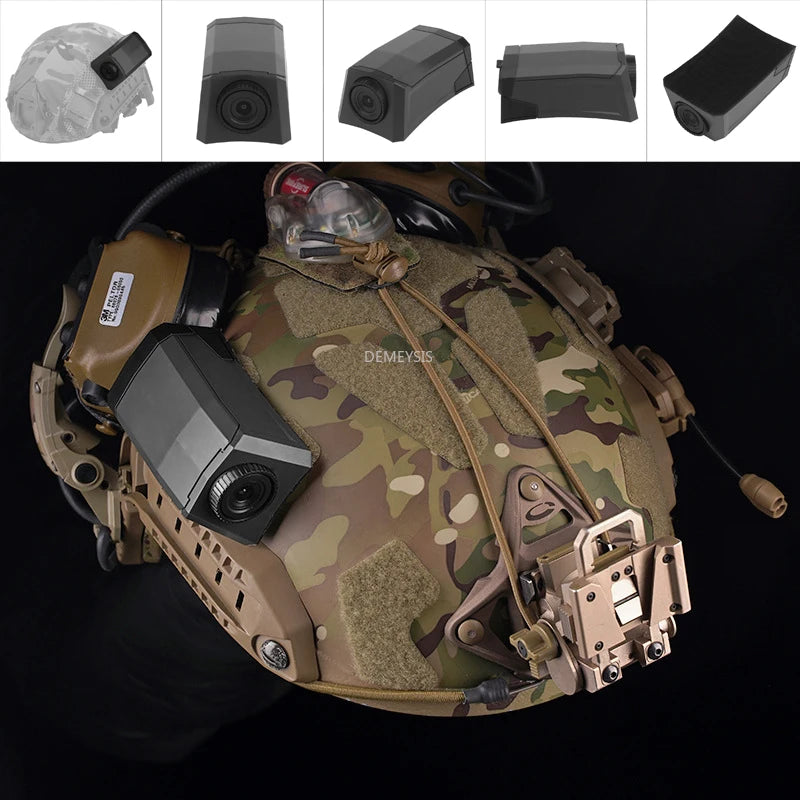 Tactical Camera Model CS Paintball Training Shooting Airsoft Fast Helmets Decorative Camera Props No Functional