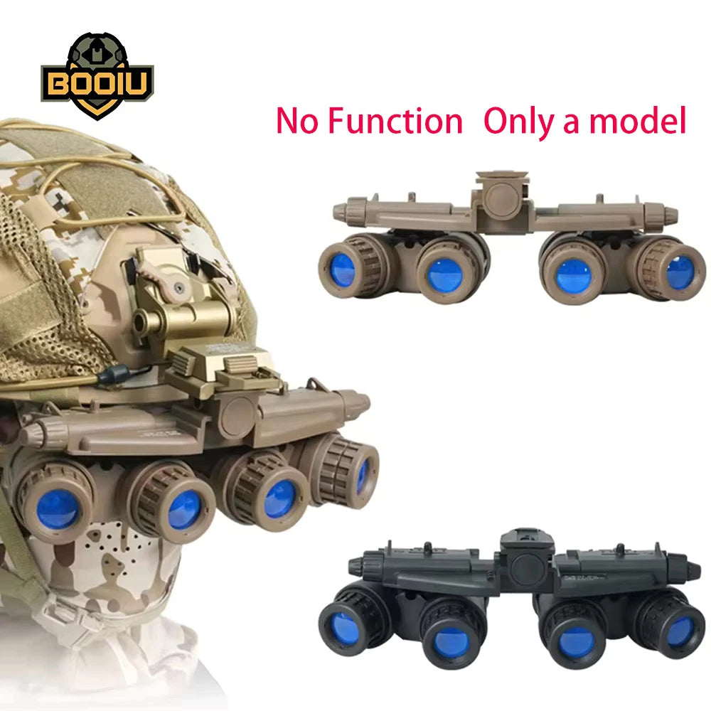 BOOIU Helmet Model GPNVG18 Night Vision Four-Tube Night Vision Device With Battery Case Sports Helmet Accessory No Night Vision