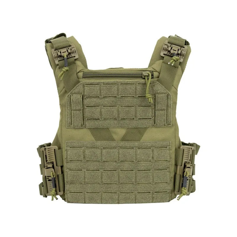Quick Release Tactical Vest Lightweight MOLLE Plate Carrier Quick Donning For Airsoft CS Wargame