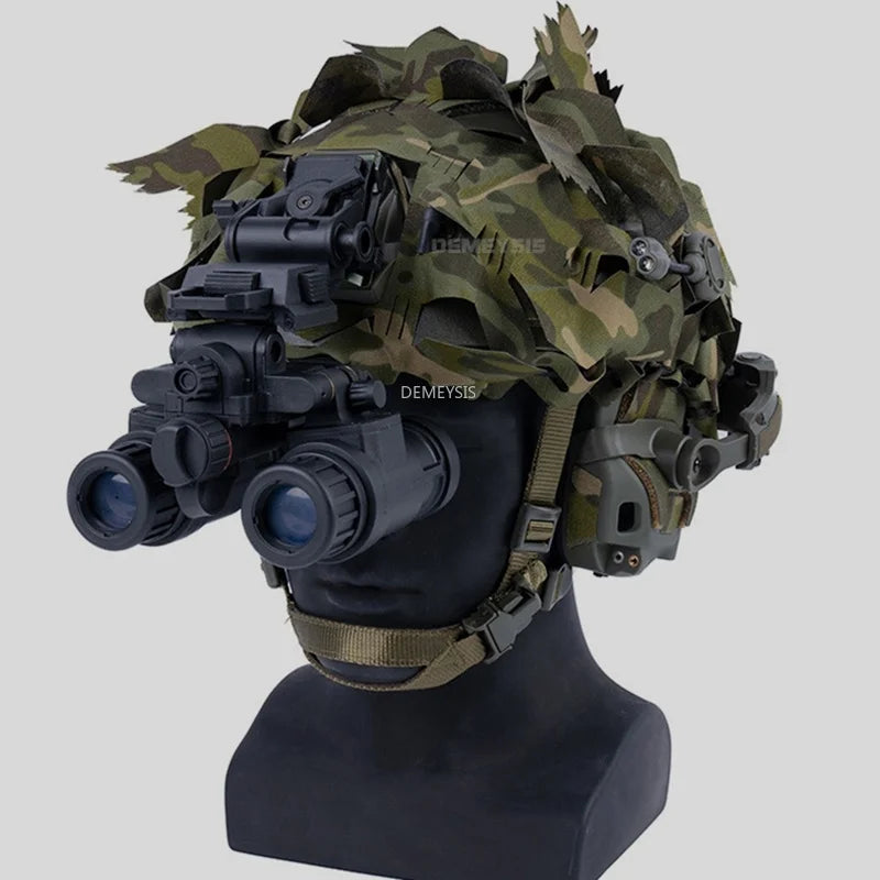 Tactical Camouflage Helmet Cover 3D Laser Cut Universal Fit for Airsoft Hunting Outdoor Training Helmet Gear