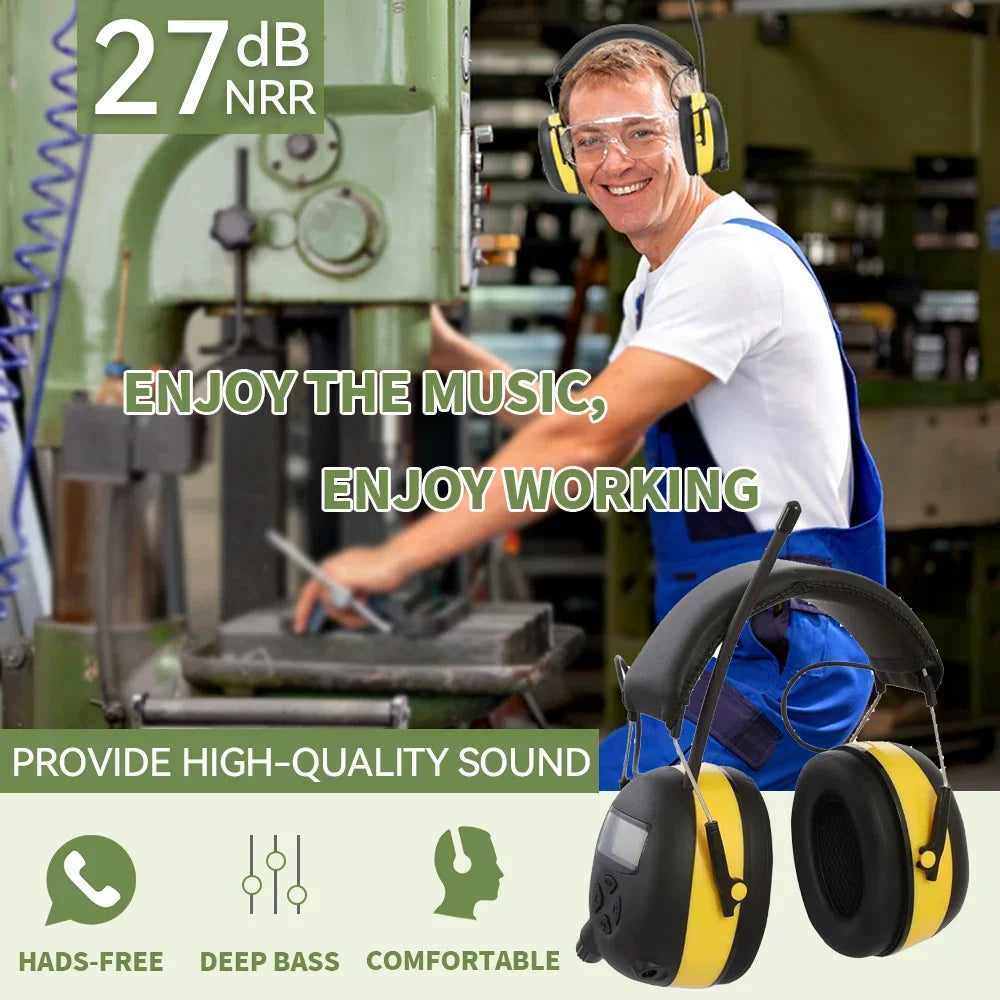 Headphone Electronic 5.0 Bluetooth Earmuffs Shooting Ear Protection for Hunting Noise Reduction Professional Tactical