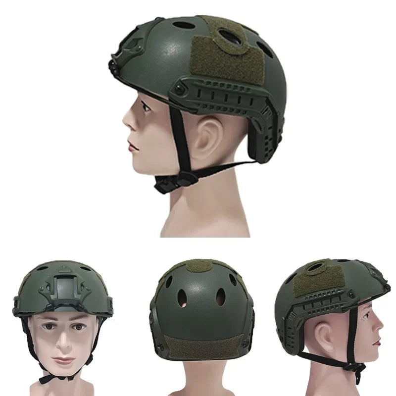 Super Drop Resistant Fast Helmet Protective Paintball War Game Tactical Helmet Army Air Soft Military CS SWAT Riding Equipment