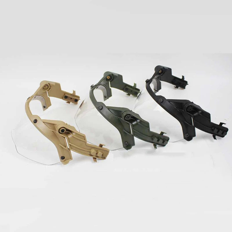 Adjustable Tactical Helmet Flip Goggles  Paintball FAST Helmet Windproof Anti Fog CS Wargame  Goggles