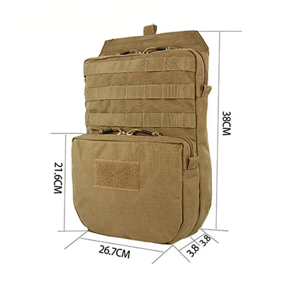 3L Tactical Molle Bag Waterproof Hydration Backpack Outdoor Water Bag for CS Game Military Vest Accessories Hunting Bags
