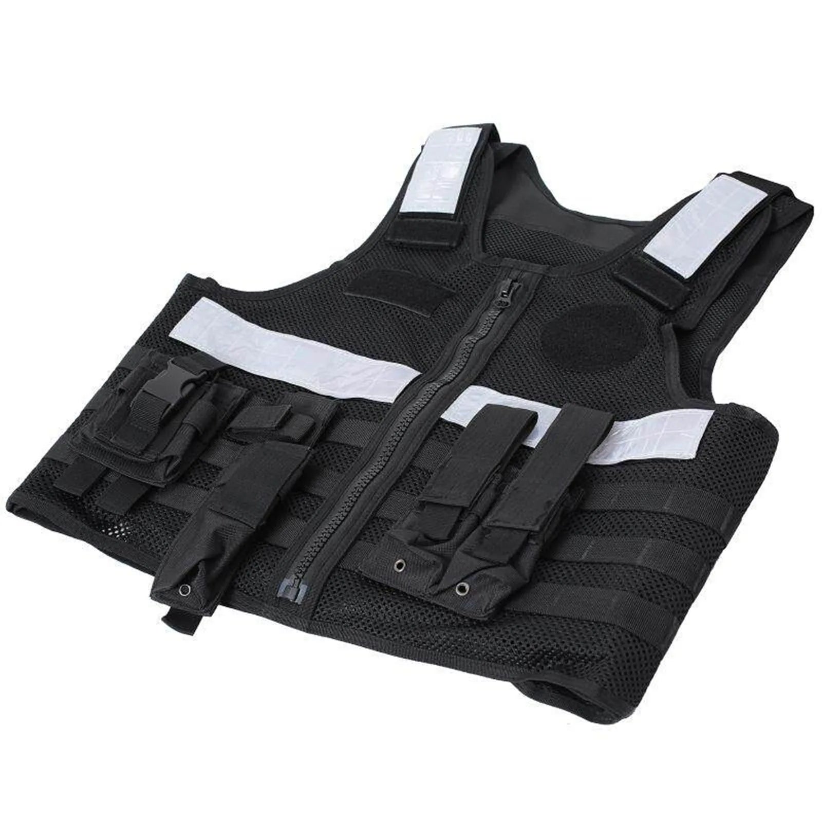 Duty tactical vest, summer breathable mesh for training clothes, street patrol clothes