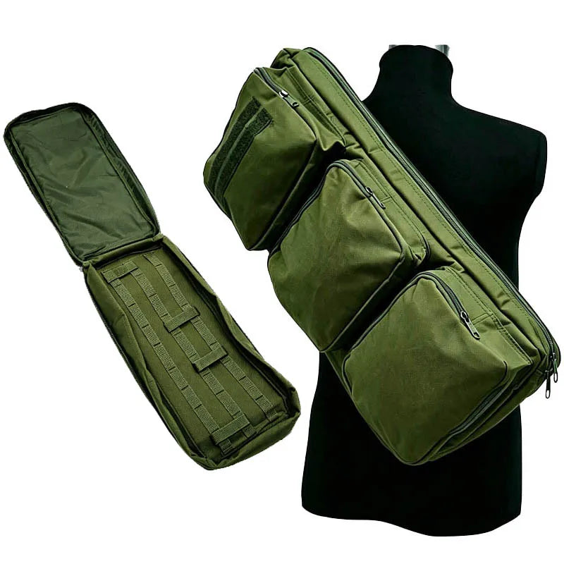 60CM Nylon Pouch Tactical Gun Bag Airsoft Gun Holster Shooting Hunting Accessories For Fishing Camping