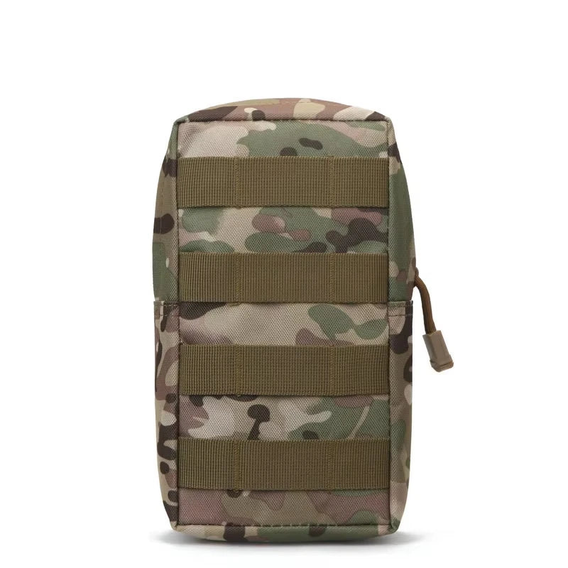 Multifunctional Tactical Pouch Durable Oxford EDC Molle Waist Belt Zipper Tool Bag for Outdoor Sports Hunting Hiking