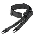 One Single Point Adjustable Bungee for Rifle Gun Sling Strap Hook Safety Belt Wild Survival Training Tactical Army Equipment