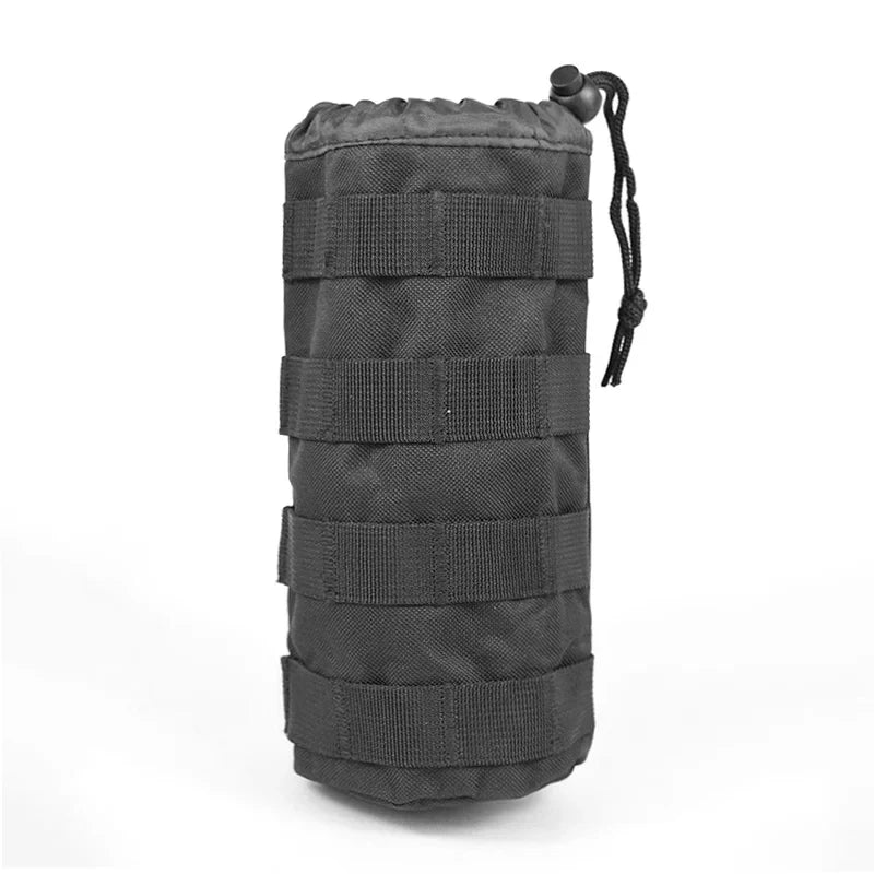 Tactical Water Bottle Waist Bag Outdoor Field Use Molle Seal Waist Pouch Military Fan Accessories