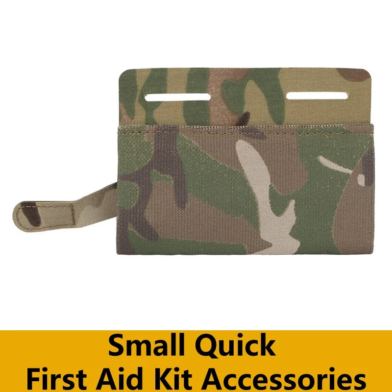 Small First Ait Kit Accessory Holder | EDC Emergency Pouch First Aid Molle Bag | Small Hunting Emergency Pouch