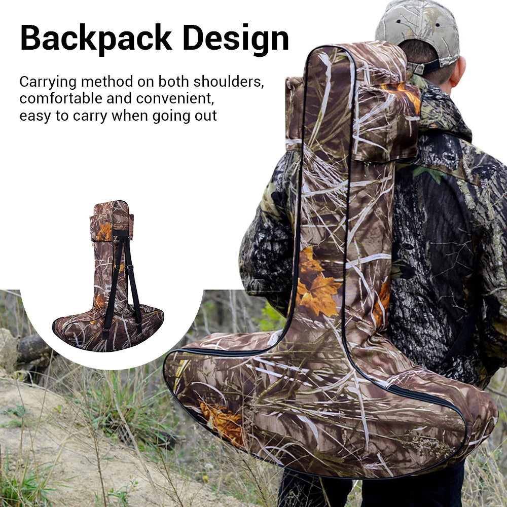 Tactical Bow Bag Hunting Bow Case Compound Bow Carry Bag with Arrow Pockets Archery Bow Bag Crossbow Storage Bag for Shooting