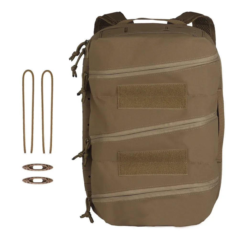 Compact Tactical Assault Commuter Backpack Portable First Aid Pocket IFAK GP Storage Pouch Outdoor Hunting Carry Gear Bag CFFH