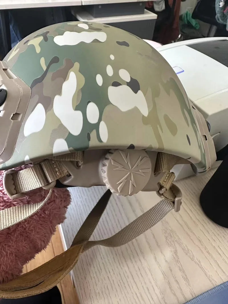 Outdoor Tactical Camouflage MC Field Mountaineering Helmet