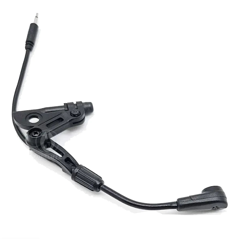 EARMOR Detachable Cantilever Headset Microphone, Tactical Electronic Communication Mic for Hunting Shooting Airsoft Game Trainin