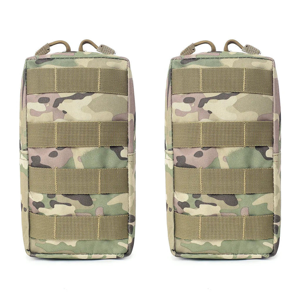 Outdoor Molle EDC Pouch Waterproof Nylon Multi-Purpose Pack Tactical Universal Hunting Camping Bag MOLLE Accessories Pocket
