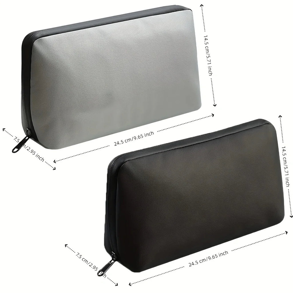 Waterproof Digital Accessories Storage Bag Portable Travel Cable Organizer Case for Charger Power Bank Earphone Small Gadgets