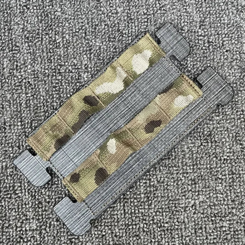 Tactical FCSK Vest Molle Admin Panel Airsoft Paintball Vest Expansion Carbon Fiber Chest Panel Gear