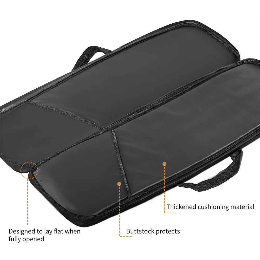 90/120cm Rifle Gun Bag Soft Gun Case for Rifles and Shotguns Long Shotgun Range Bag Backpack Gun Carry Shoulder Bag