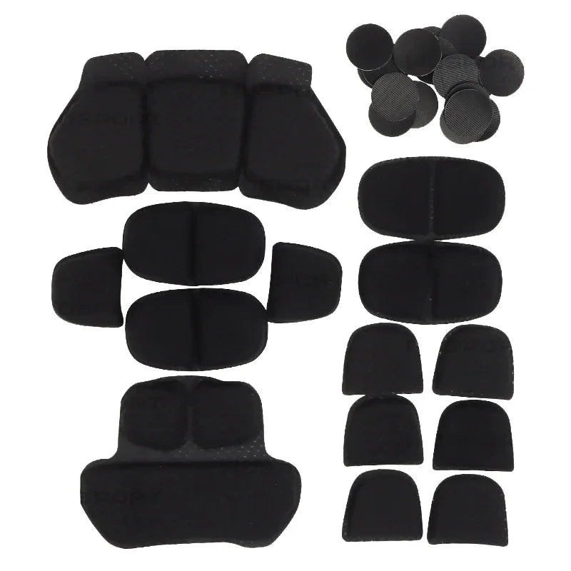 Helmet Pads Tactical Helmet Inner Padding Kit Memory Foam Protective Pad for FAST SF Super High Cut Helmet Accessories