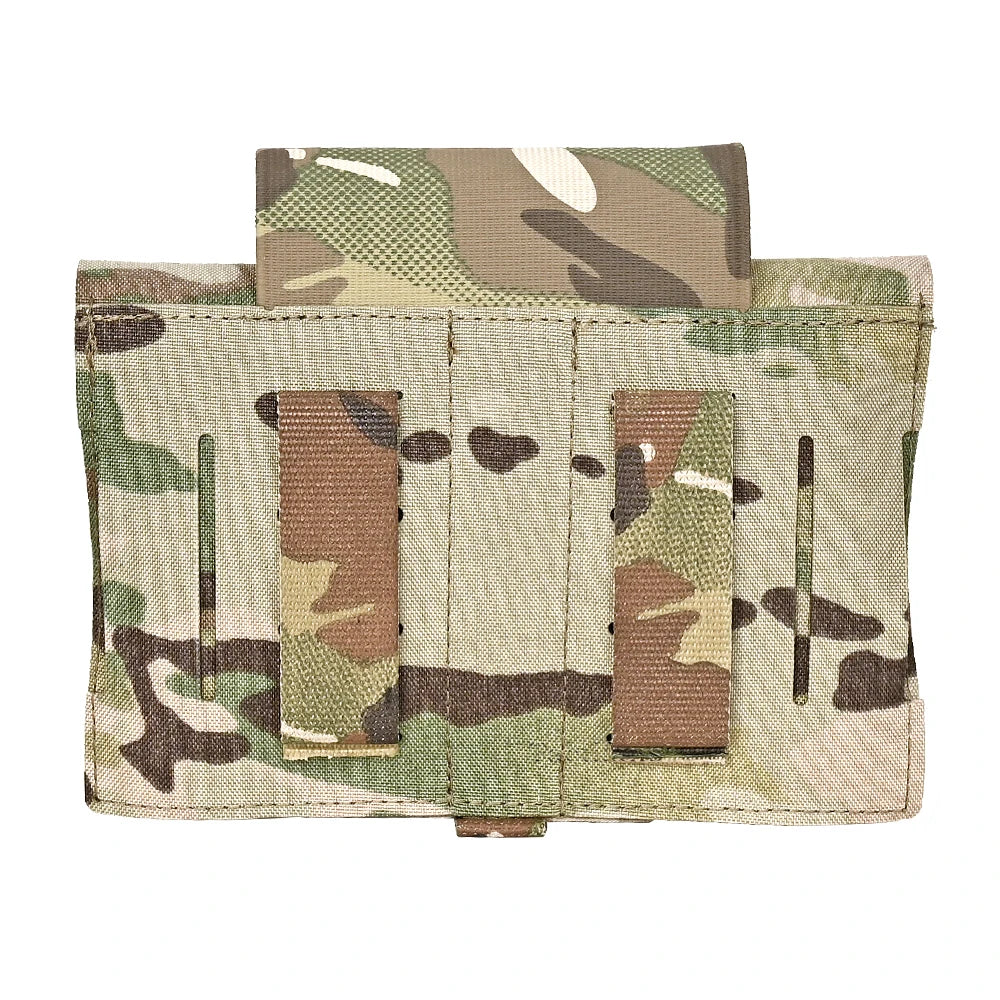 TACTIFANS IFAS IFAK Pouch Rapid Deployment Medical Pouch Elastic Integrated Tourniquet Holder Stretch Pocket Outdoor Hunting Bag