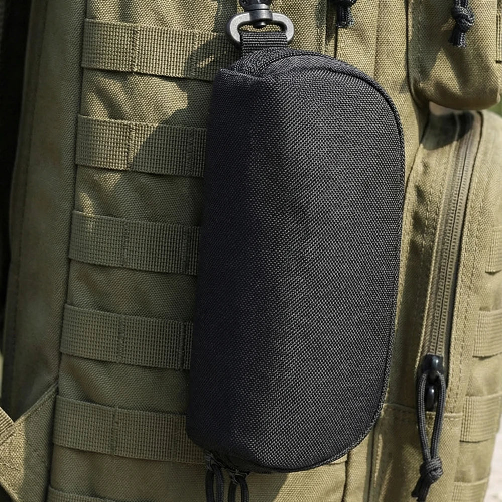 Tactical MOLLE Eyeglass Case Riding Shockproof Protective Goggles Box Portable Outdoor Sunglasses Case For Hiking Hunting Sport
