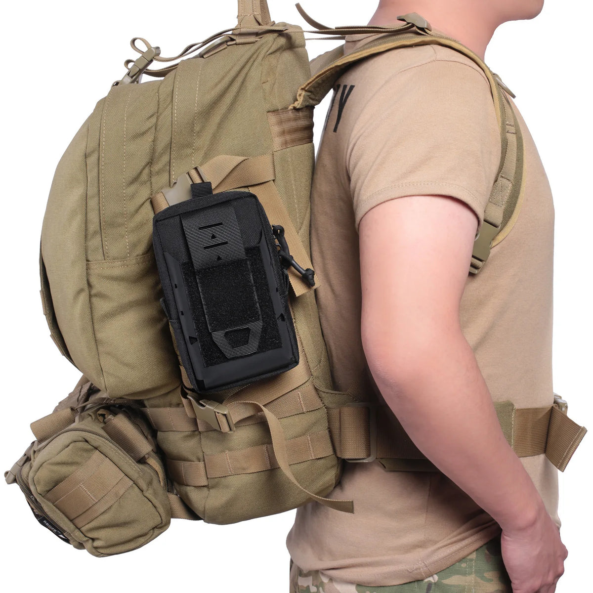 Tactical Molle Pouch Phone Pouch Outdoor Waist Bag Uility EDC Pouch Camping Hiking Hunting Accessories EDC Mobile Phone Holder