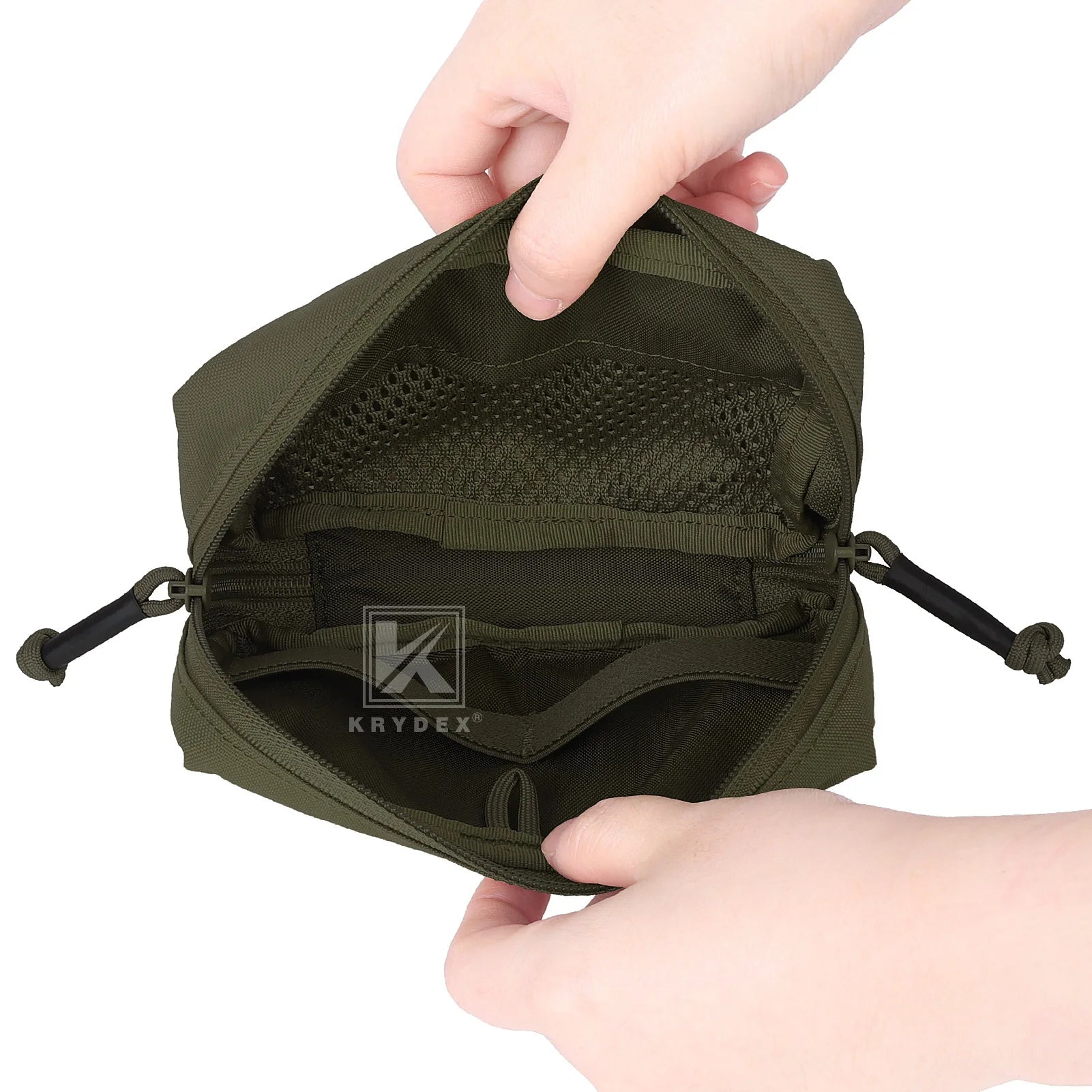 KRYDEX Tactical MOLLE Pouch EDC GP Pouch Utility Compact Multi Function Bag For Vest Backpack Belt Outdoor Hunting Accessories