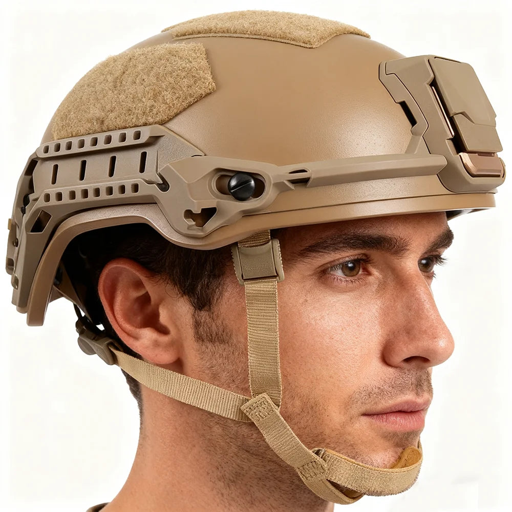 Aramid-Fiber Reinforced Helmet VIPER A5 Tactical Helmet OCC Suspension Adjustment System Thick Edition Protective Helmet