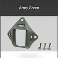 BOOIU Tactical Helmet Holder Mount Night Vision Aluminum Alloy NVG Mount Adapter Helmet Bracket Accessories For FAST MICH Helmet