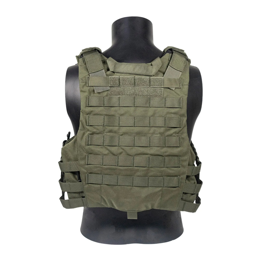 Quick Release Tactical Vest Carrier, 1000D MOLLE Lightweight Vest for Airsoft, Hunting & Shooting Training
