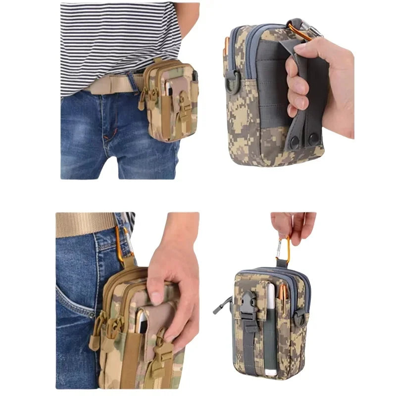 Hunting Shooting Waist Bag Fanny Pack For Men Leg Thigh Belt Pouch Male Bum Kangaroo Hip Sack Belly Canguro Banana Side Handbag